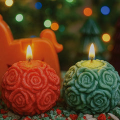 3D Flower Decorative Scented Candle