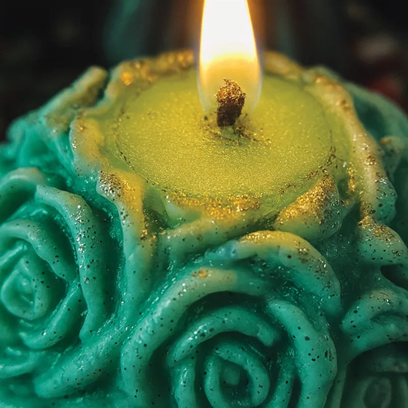3D Flower Decorative Scented Candle