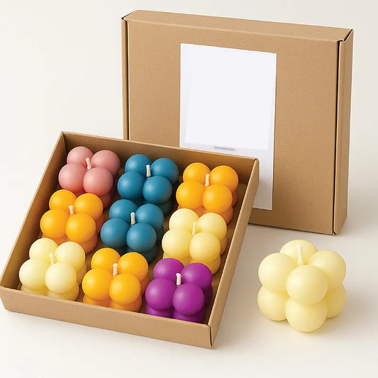 Bubble Candle – Minimal Aesthetic Décor Candle