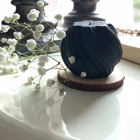 Spiral Apple Decorative Scented Candle